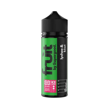 Supergood, Fruit 100ml Shortfill - Lychee & Kiwi